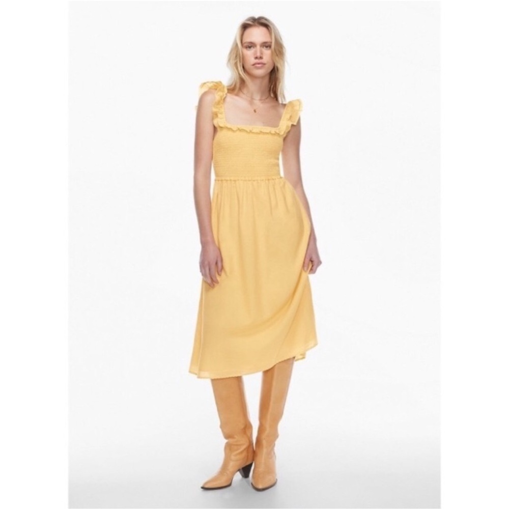 Aritzia Wilfred reminisce dress light green L - Picture 5 of 12